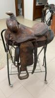 C BAR S WESTERN SADDLE - 14&rdquo; SEAT