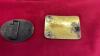 (2) BELT BUCKLES - (1) FIRST EDITION SOLID BRASS GERMAN SHEPARD, (1) MOTOR HARLEY DAVIDSON CYCLE - 4