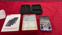 HANDHELD GAME CONSOLE - R365 WITH A CASE