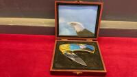 COLLECTIBLE &ldquo;EAGLE&rdquo; POCKET KNIFE IN CASE