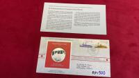 LIMITED EDITION PROOF STERLING SILVER TOKEN - COMMEMORATING INLAND VESSELS