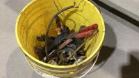 BUCKET OF OILY TOOLS + SHOP ITEMS