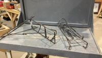 (2) SADDLE RACKS