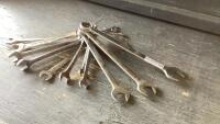WRENCHES -ASSORTED BRANDS - POWERFIST, JET, MASTERCRAFT, BRICO