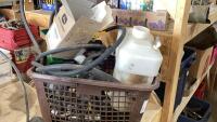 BASKET W/FLEXICOIL SPRAYER PARTS