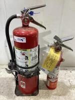 (2) FIRE EXTINGUISHERS W/ (2) BRACKET MOUNT