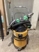 SHOP-VAC WET/DRY INDUSTRIAL W/ ATTACHMENTS