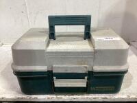 WOODSTREAM TACKLE BOX W/ CONTENTS