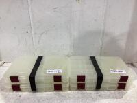 (4) PLANO EMPTY TACKLE BOXES