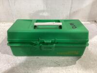 WOODSTREAM TACKLE BOX W/ CONTENTS