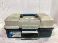WOODSTREAM TACKLE BOX W/ CONTENTS