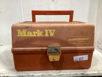 WOODSTREAM MARK-VI TACKLE BOX W/ CONTENTS