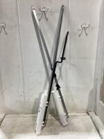 (3) FISHING ROD HOLDERS