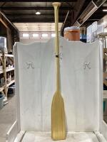 (2) WOODEN PADDLES