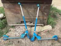 (2) STREET RUNNER SCOOTERS