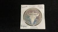 CANADA &ldquo;REGINA&rdquo; DOLLAR COIN 1882-1982