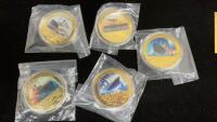 THE SHIP MAGNIFICENT TITANIC TOKENS