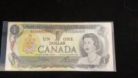 CANADA $1 BILL - 1973