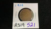 CANADA 1916 LARGE PENNY