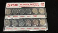 CANADA MILLENNUM QUARTERS 2000 - COMMEMORATING CANADA&rsquo;S FUTURE