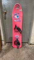 LIL HOG PLASTIC SNOWBOARD - 50&rdquo;
