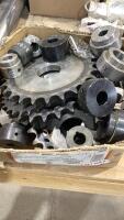 BOX W/ WELD ON SPROCKETS + HUBS