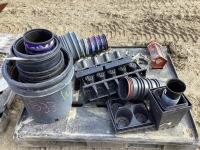 PALLET OF ASSORTED FLOWER POTS & MISCELLANEOUS