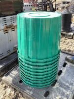 (10) PLASTIC CONTAINERS