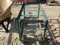 4-WHEEL ROLLING CART W/ HANDLE