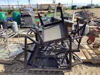 PALLET OF OUTDOOR PATIO W/ (6) CHAIRS & (1) TABLE,CUSHIONS