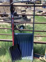 (2) SNOW SHOVELS