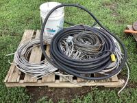 PALLET OF ELETRICAL WIRING & PARTS