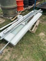 9 foot garage door and hardware