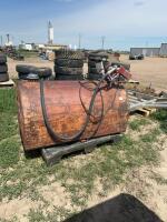 100 gallon West Steel Roscoe fuel tank