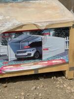 New 12 x 20 Steel Shelter