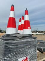 125 traffic marker cones