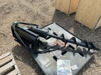 Hydraulic auger attachment