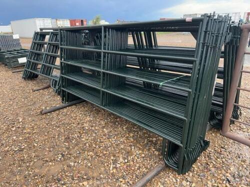 15 New five bar 9 foot six horse Panels / bidding per panel