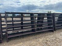 Bundle of 10 New 12 foot heavy duty alley Panels/bidding per panel