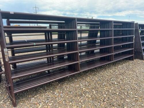 Bundle of 12 new 16 foot heavy duty alley Panels/bidding per panel