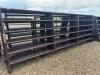 Bundle of 12 new 16 foot heavy duty alley Panels/bidding per panel