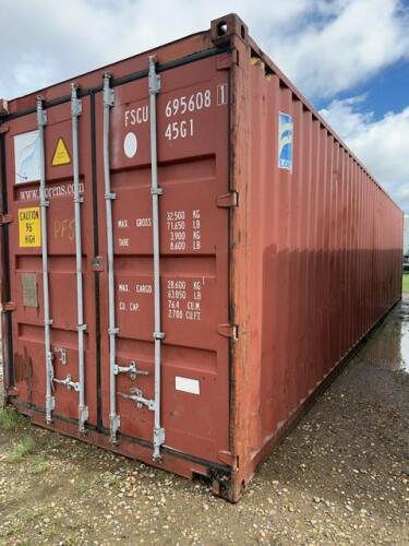 40 foot steel Secan
