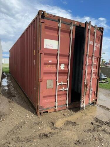 40 foot used steel Seacan