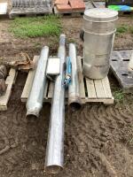 PALLET OF TRUCK EXHAUST, MIRRORS & VENTILATION