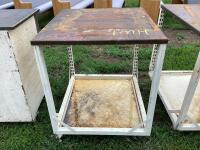 4-WHEEL ROLLING TABLE