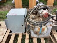 PALLET W/ (2) MISCELLANEOUS PARTS