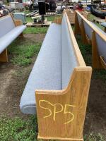WOODEN CHURCH CHAIRS 12FT