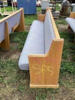 WOODEN CHURCH CHAIRS 8FT