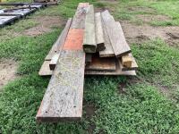 PALLET OF WOODEN BOARDS