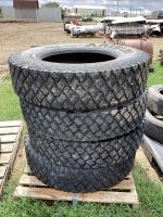 (4) TIRES AIRSUN 11R24.5 149/146